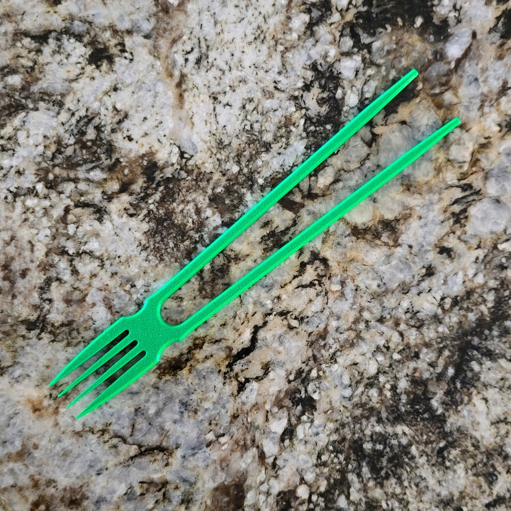 The "ChopFork" - Novelty Sustainable Plastic Utencil (Rare)